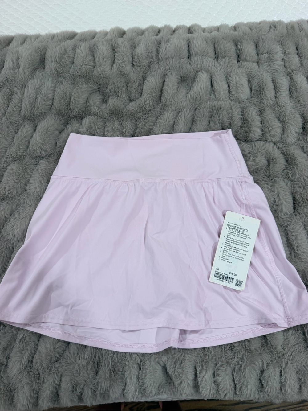 lululemon athletica Light Pink Skater Active Skort